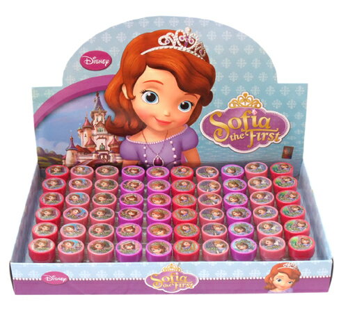 ちいさなプリンセス ソフィア ミニスタンプ10個セット 9347S　Sofia the First はんこ ハンコ 文房具 文具 ステーショナリー おもちゃ キャラクター 雑貨 グッズ 女の子 海外 輸入 インポート 送料無料 メール便配送【h_game】