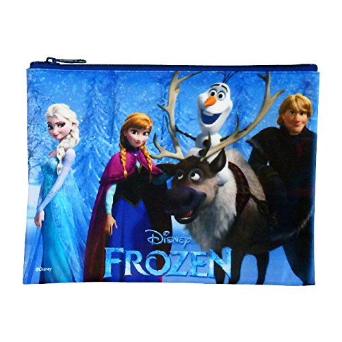 アナと雪の女王　フラットポーチ　スクリーン FROZEN　エルサ　キャラクター　雑貨　グッズ 送料込み メール便配送【ss】 1