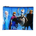 アナと雪の女王　フラットポーチ　スクリーン FROZEN　エルサ　キャラクター　雑貨　グッズ 送料込み メール便配送【ss】