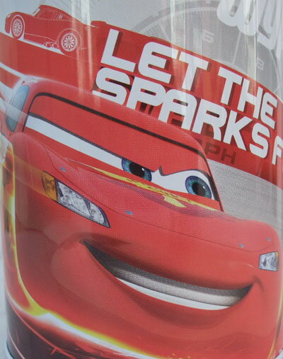 《クーポン配布中!!》カーズ 貯金箱 (LET THE SPARKS) 10318b CARS ピクサー PIXAR バンク 缶 男の子 映画 キャラクター 雑貨 グッズ インポート メール便不可