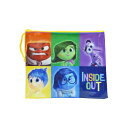 インサイドヘッド フラットポーチ 10526k Inside Out　PIXAR ポーチ ケース ヨロコビ カナシミ ムカムカ イカリ ビビリ 映画 キャラクター 雑貨 グッズ 送料無料 メール便配送