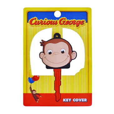 おさるのジョージ キーカバー (フェイス) 10666 Curious George KEY COVER 鍵 ケース グッズ アニメ キャラクター かわいい おしゃれ かぎ カギ ジョージ グッズ 雑貨 送料込み メール便配送