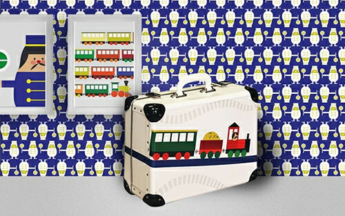 スーツケース トレイン DECORPLAY kazet trains 輸入 おしゃれ かわいい プレゼント グッズ 小物 インテリア ホビー ポップ おもしろ pud305