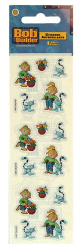 ボブザビルダー　ステッカーウェンディとピルチャード 1083 インポート　輸入　シール　ボブとはたらくブーブーズ 送料無料 メール便配送【ds】