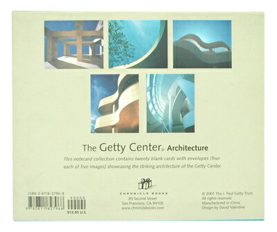 Getty Center　カードボックス　Richard Meier　ゲッティセンター　送料無料 メール便配送【ssh】