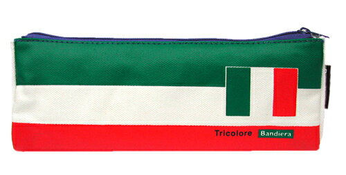 Bandiera (バンディエラ) ペンポーチ イタリア 5642 （BN-005）イタリア国旗 ITALY TRICOLORE ITALIA 筆箱 ふでばこ ペンケース ファスナー 雑貨 グッズ 1000円ポッキリ pretzel-10006877 キャラクター雑貨 プレッツェル サンプル画像3