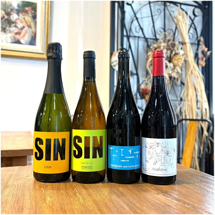 【 無添加 】☆当店一番人気☆ 【 超ナチュラルな 無添加ワイン 4本 セット 】750ml 4本 ナチュラルワイン セット 泡 白 赤 無農薬 オーガニック オーガニックワイン 自然派ワイン 酸化防止剤 不使用 無添加 ワイン 赤ワイン 白ワイン スパークリング ギフト prevenant-10000001 ナチュラルワイン専門店プレヴナン サンプル画像2