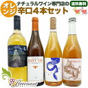 ナチュラルワイン 【 オレンジワイン 4本 セット 】 (1000ml×750ml×3)ワインセット オレンジ ワイン & 自然派ワイン を楽しむための プレヴナン オリジナル小冊子 ギフト ホームパーティ 誕生日