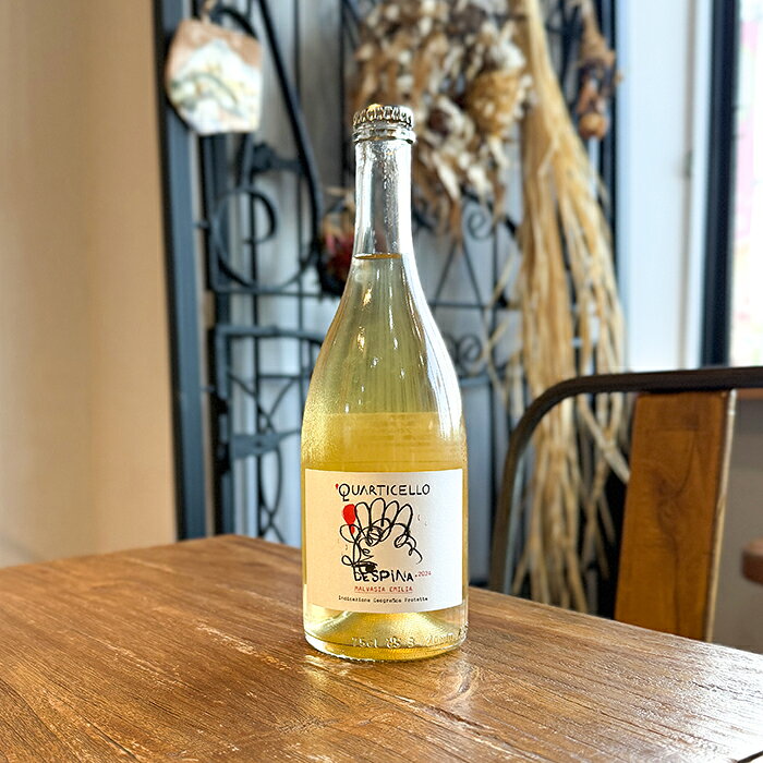 クアルティチェッロ [ デスピナ ] オレンジワイン イタリア スパークリング 微泡 オレンジ 辛口 （750ml）ナチュラルワイン 自然派ワイン ナチュールワイン オーガニックワイン オーガニック 無農薬 prevenant-10000107 ナチュラルワイン専門店プレヴナン サンプル画像2