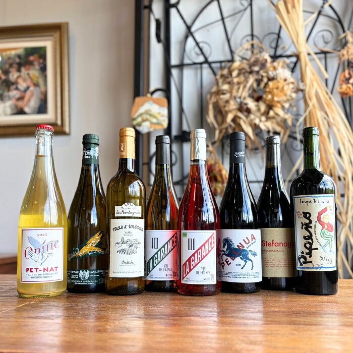 ナチュラルワイン 【 月替わり 7月限定 8本 セット 】（750ml×8） 泡 白 ロゼ 赤 ナチュール 自然派ワイン 無農薬 オーガニック オーガニックワイン ワイン 白ワイン 赤ワイン ロゼワイン スパークリング ナチュラルワイン セット prevenant-10000598 ナチュラルワイン専門店プレヴナン サンプル画像2