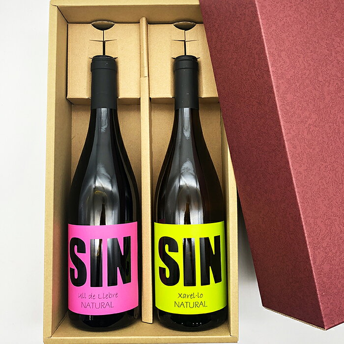 送料込み のし対応 【 無添加 】【 ナチュラルワイン 赤 白 2本 ギフト 「 SIN シン 」 】＆ 自然派ワイン を楽しむためのオリジナル小冊子 （ 酸化 防止 剤 不 使用 ワイン お祝い プレゼント ビオワイン ナチュラル 自然派 無添加ワイン ナチュール セット 父の日 ） prevenant-10000425 ナチュラルワイン専門店プレヴナン サンプル画像2