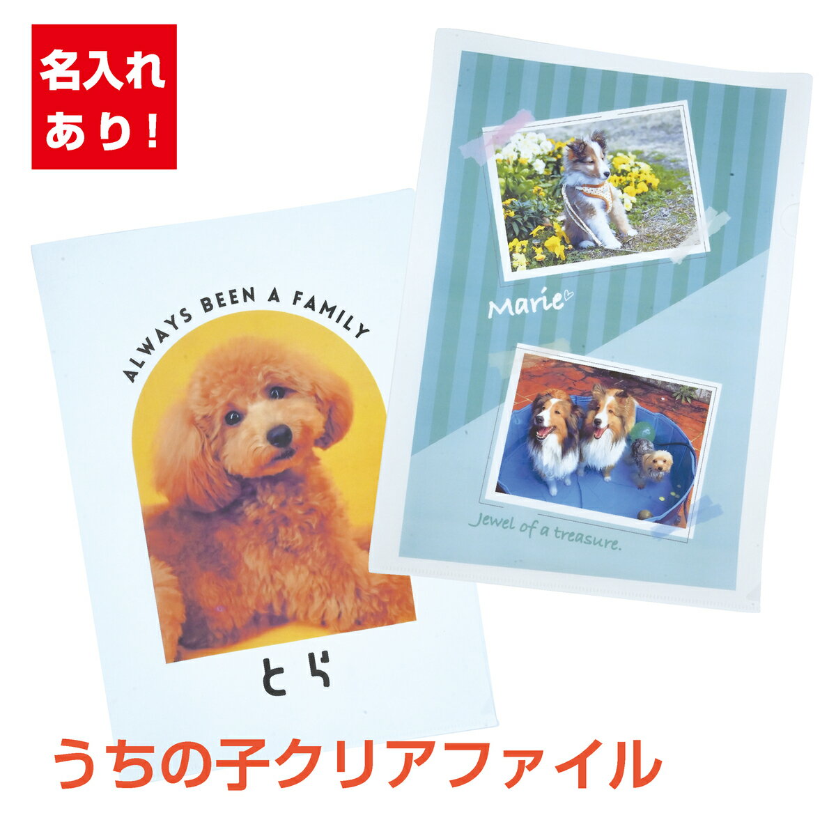 うちの子クリアファイルセット