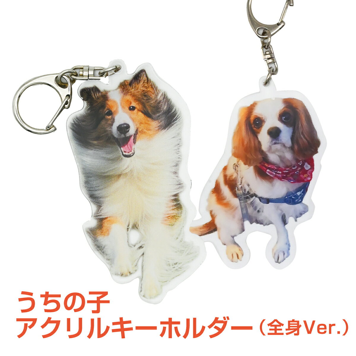 うちの子アクリルキーホルダー　全身Ver.