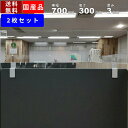 デスクパネル延長用飛沫防止アクリルパネル 2枚セット ENA-073-A-2 飛沫対策 感染予防 アクリル製パネル デスクトップパネル 卓上パネル 延長 感染予防 ついたて パーティション パーテーション 仕切り板 衝立 デスクパネル 透明 クリアー
