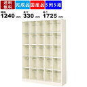 【楽天お買い物マラソン!!各種クーポン配布中】25人用シューズボックス BS-LL25H5N 5列5段 中棚付き オープンタイプ スチール製 収納家具 シューズ...