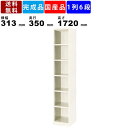 【楽天お買い物マラソン!!各種クーポン配布中】6人用シューズボックス BS1-6F 1列6段 オープンタイプ スチール製 スチールラック シューズラック 棚 オープンシェルフ 会社 事務所 シンプル 病院 学校 施設 収納家具 業務用