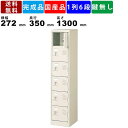 6人用シューズロッカー BST1-6WN 1列6段 扉付きタイプ スチール製 収納ボックス 備品ロッカー スチールロッカー 靴棚 収納棚 業務用 シューズトレー...