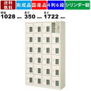 24人用シューズロッカー BST4-6HMXKN 4列6段 中棚付き 鍵付き 窓付き 扉付きタイプ スチール製 シューズボックス 靴棚 収納棚 シューズラック シリンダー錠 オフィス 病院 学校 シューズトレー対応 錠付き 多人数用ロッカー セミホワイト