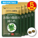 【新登場・送料無料】肥満気味の方のお腹の脂肪を減らす カテキン減肥粒 機能性表示食品 【60粒30日 ...