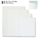 B1サイズ 728×1030mm 2mm ポップコーア スチレンボード 2mm 簡単 便利 ディスプレイパネル POP ホビー デザインワーク ポスター 立体造形物 発砲スチロール 板 工作 カスタマイズ 特殊加工 