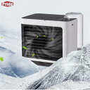 クーラー 卓上冷風機 冷風扇 ミニエアコンファン小型冷風機 3段階速度調整 加湿機能 強風 サーキュレーター 小型ミニエアコン 熱中症と暑さ対策 寝室
