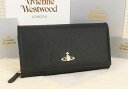 【スーパーDEAL割引】新品 ヴィヴィアンウエストウッド 財布 二つ折り Vivienne Westwood 長財布 64VV406(4)