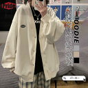 パーカー レディース カジュアル アウター ブルゾン ボタンダウン 開襟 秋服 スウェット トレーナー Vネック 秋コーデ アメカジ 春秋 ゆったり