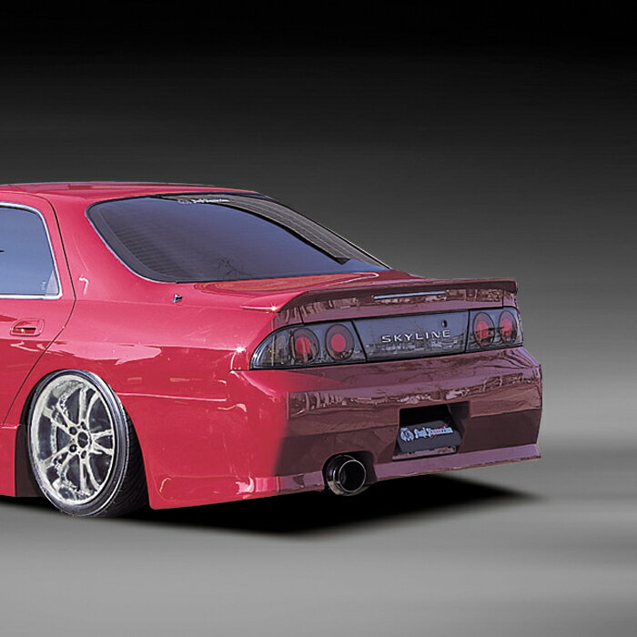 【FIRSTCONTACT】FRP製リアバンパースポイラーNISSANR33スカイライン4DR(セダン)専用エアロ未塗装品社外部品【PGFK-G04-FCR334R】ファイナルコネクションファーストコンタクトニッサンSKYLINE