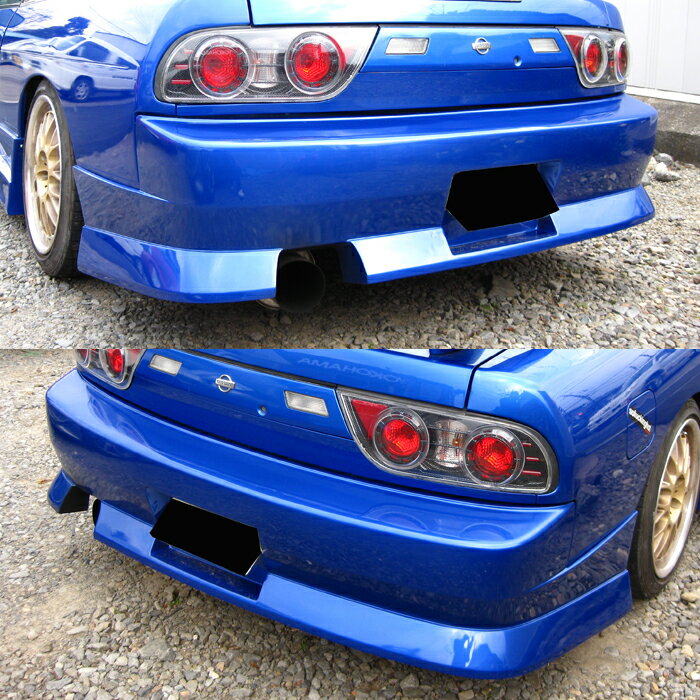【INTRUDER】FRP製リアバンパースポイラーNISSANRPS13180SX専用エアロ未塗装品社外部品【PGFK-G15-KTRS180R】ファイナルコネクションイントルmdash;ダmdash;ニッサンワンエイティエスエックス