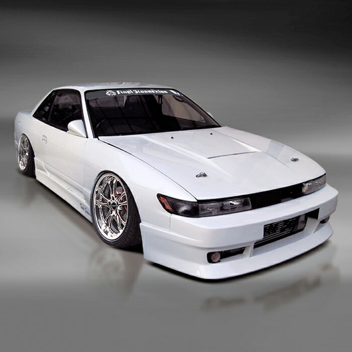 【FIRSTCONTACT】FRP製TYPE1リアバンパースポイラーNISSANS13シルビア専用エアロ未塗装品社外部品【PGFK-G16-FCS13R1】ファイナルコネクションファーストコンタクトニッサンSILVIA