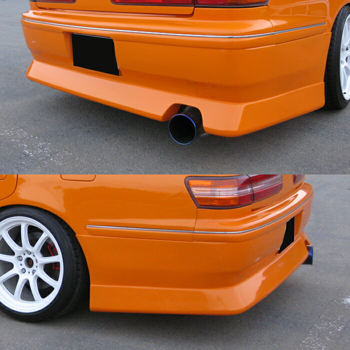 【FIRSTCONTACT】FRP製リアバンパースポイラーTOYOTA100系マーク2専用エアロ未塗装品社外部品【PGFK-S31-FCM100R】ファイナルコネクションファーストコンタクトトヨタマークツーMARK2