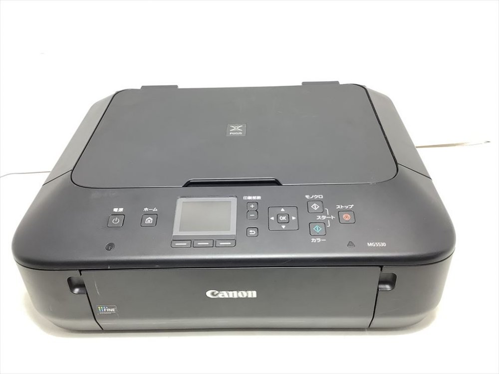 【中古】Canon キヤノン インクジェット複合機 PIXUS MG5530 BK