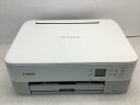 【中古】Canon プリンター A4インクジェット複合機 PIXUS TS5430 ホワイト 2021年モデル テレワーク向け 4色・一体型・対応インクBC-360/361シリーズ(2)