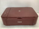 【中古】旧モデル Canon インクジェットプリンター複合機 PIXUS MG3630 RD レッド