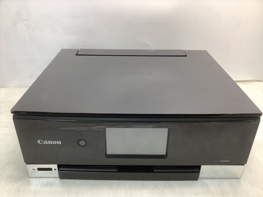 【中古】旧モデル Canon プリンター A4インクジェット複合機 PIXUS TS8230 ブラック