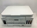 【中古】キヤノン Canon プリンター A4インクジェット複合機 特大容量ギガタンク搭載 G6030 ホワイトモデル テレワーク向け