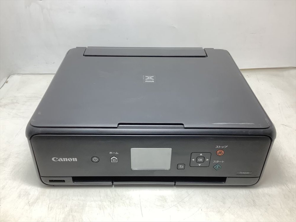 【中古】旧モデル Canon インクジェットプリンター複合機 TS5030 BK ブラック