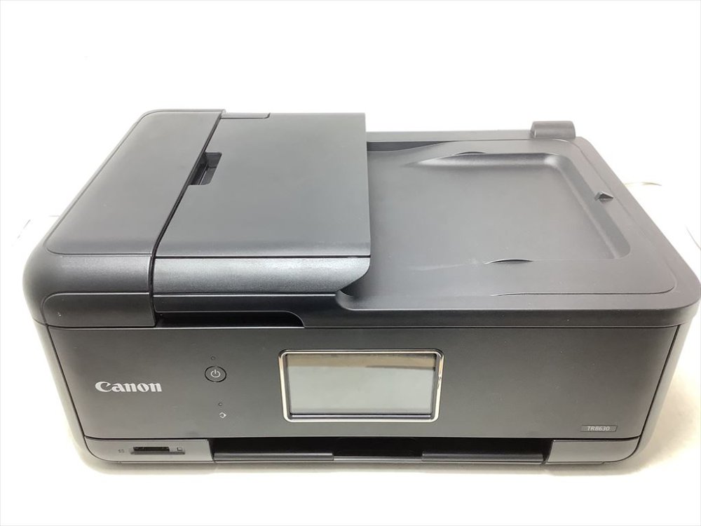 【中古】Canon プリンター A4インクジェット複合機 TR8630 2020年モデル テレワーク向け FAX/ADF搭載