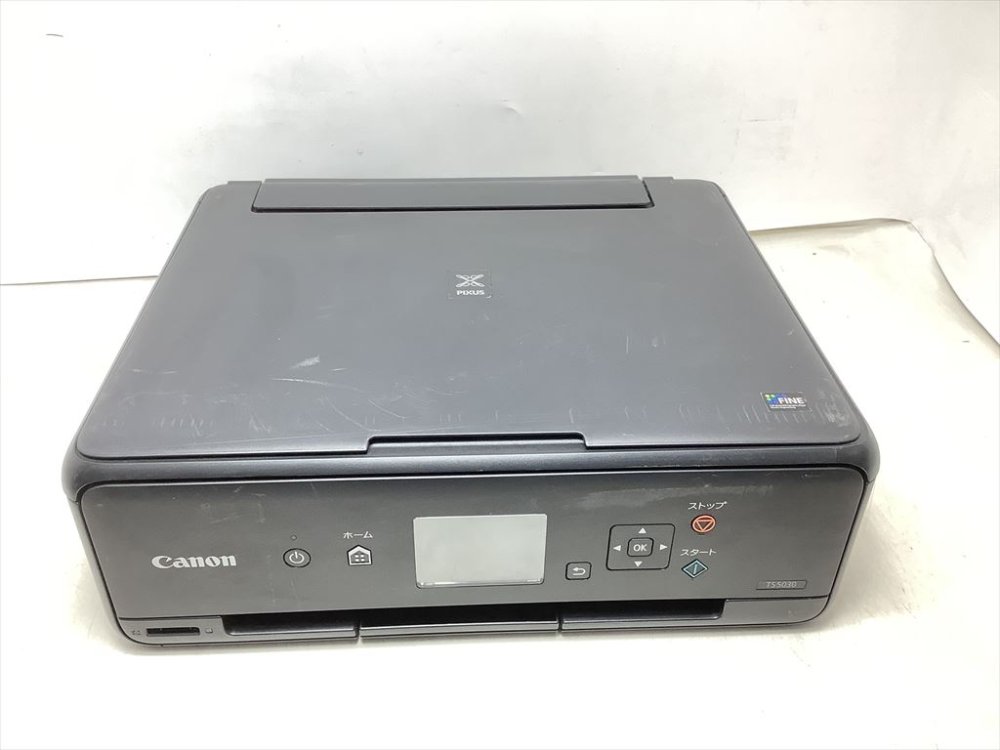 【中古】旧モデル Canon インクジェットプリンター複合機 TS5030 BK ブラック
