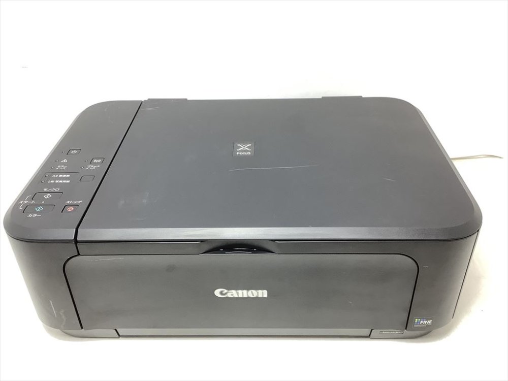 【中古】キヤノン 旧モデル Canon インクジェットプリンター複合機 PIXUS MG3530 BK ブラック