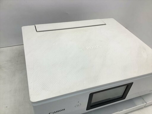 【中古】Canon プリンター A4インクジェット複合機 PIXUS TS8530 ホワイト 2021年モデル テレワーク向け 6色・独立型・対応インクBCI-330/331シリーズ