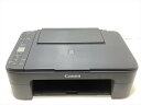 【中古】Canon プリンター A4インクジェット複合機 PIXUS TS3330 ブラック Wi-Fi対応 テレワーク向け