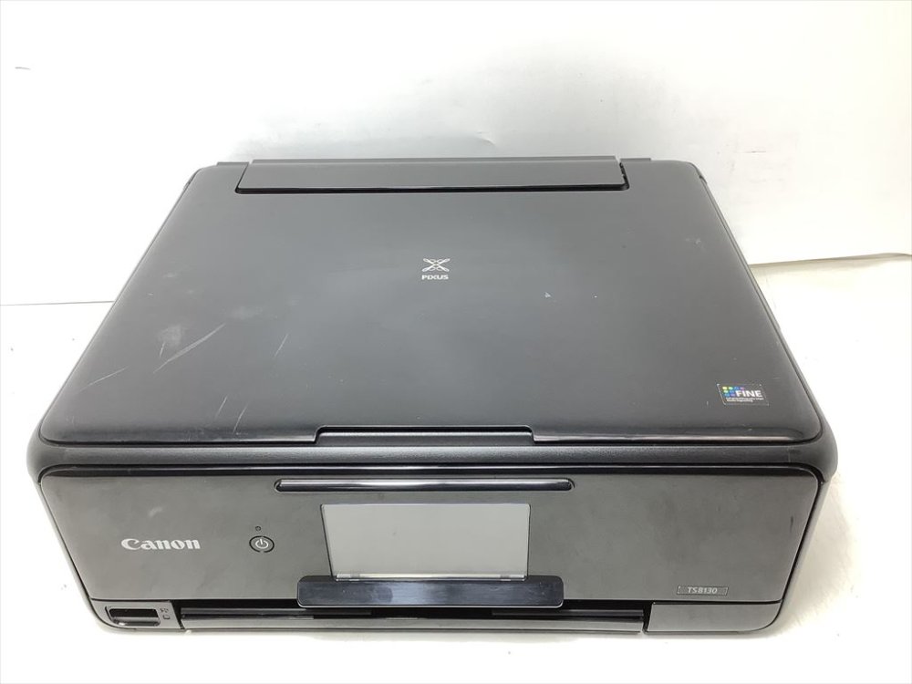 【中古】キヤノン インクジェット複合機TS8130 BLACK PIXUSTS8130BK