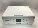 【中古】Canon プリンター A4インクジェット複合機 PIXUS TS6330 ホワイト 2019年モデル 5色・独立型・対応インクBCI-380/381シ...