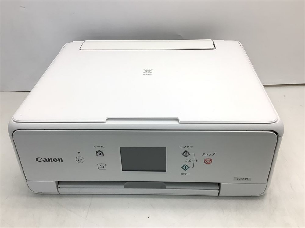 旧モデル Canon プリンター インクジェット複合機 PIXUS TS6230 ホワイト (白)