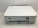 【中古】Canon プリンター A4インクジェット複合機 PIXUS TS5330 ホワイト 2019年モデル テレワーク向け