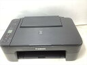 【中古】Canon プリンター A4インクジェット複合機 PIXUS TS3330 ブラック Wi-Fi対応 テレワーク向け