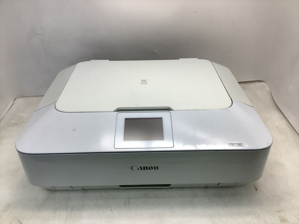 【中古】旧モデル Canon キヤノン インクジェット複合機 PIXUS MG7130 WH