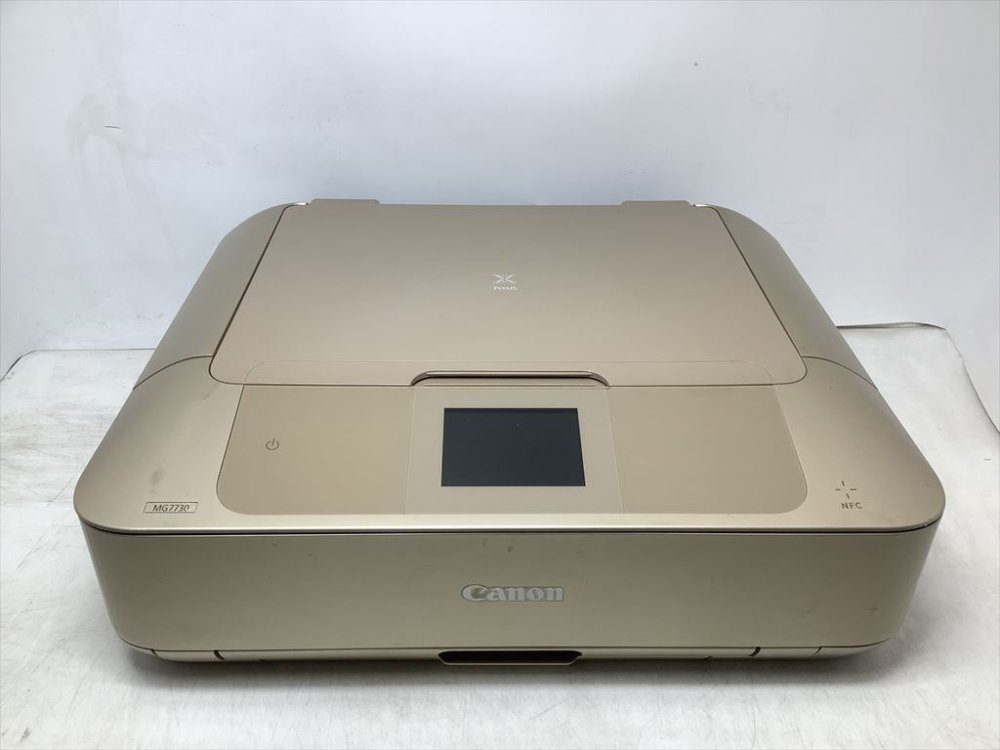 【中古】Canon キヤノン インクジェット複合機 PIXUSMG7730GL ゴールド