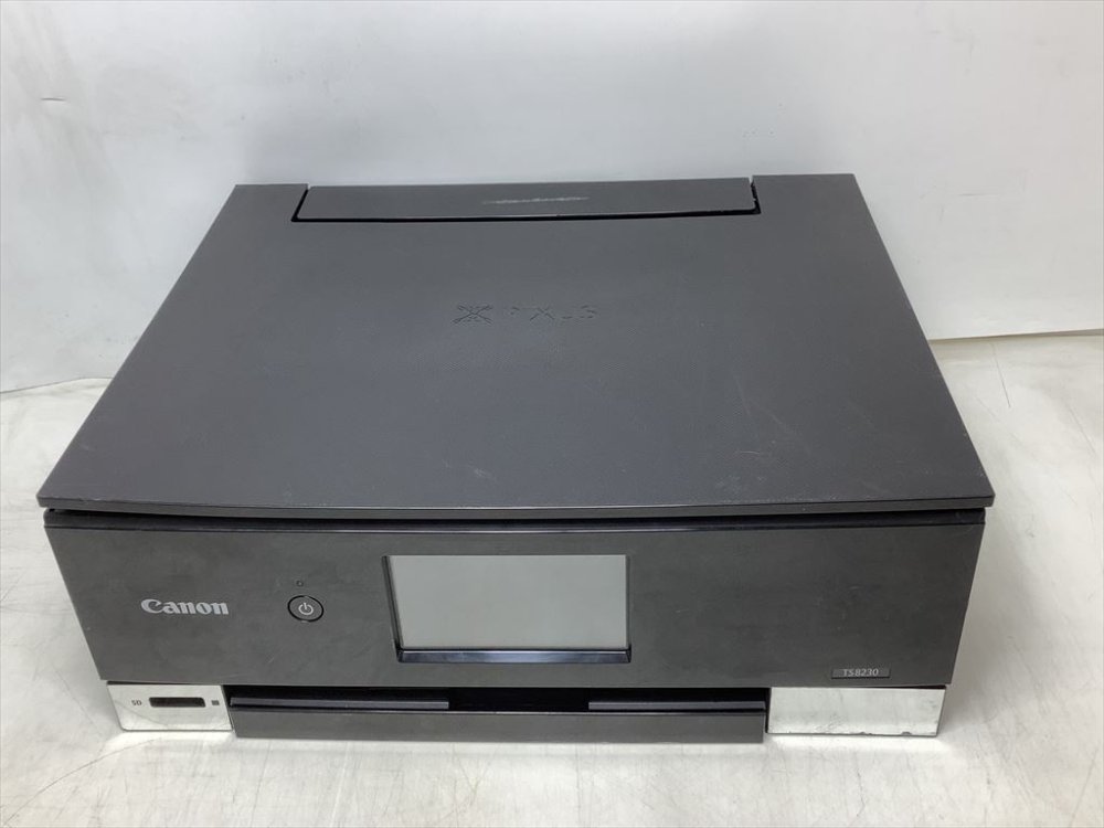 【中古】旧モデル Canon プリンター A4インクジェット複合機 PIXUS TS8230 ブラック